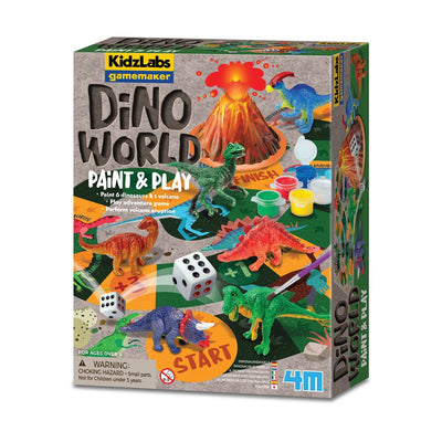 4M - KidzLabs - Gamemaker - Dino World Paint & Play