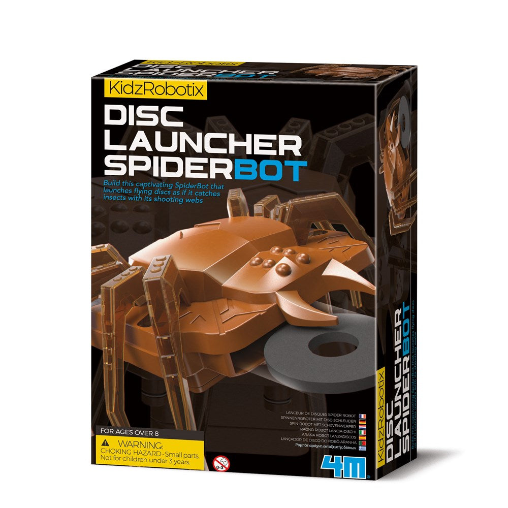 4M - KidzRobotix - Disc Launcher Spider Bot - Johnco