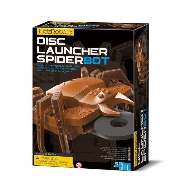 4M - KidzRobotix - Disc Launcher Spider Bot - Johnco