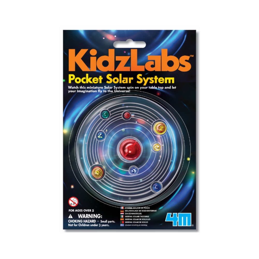 4M - KidzLabs - Pocket Solar System - Johnco