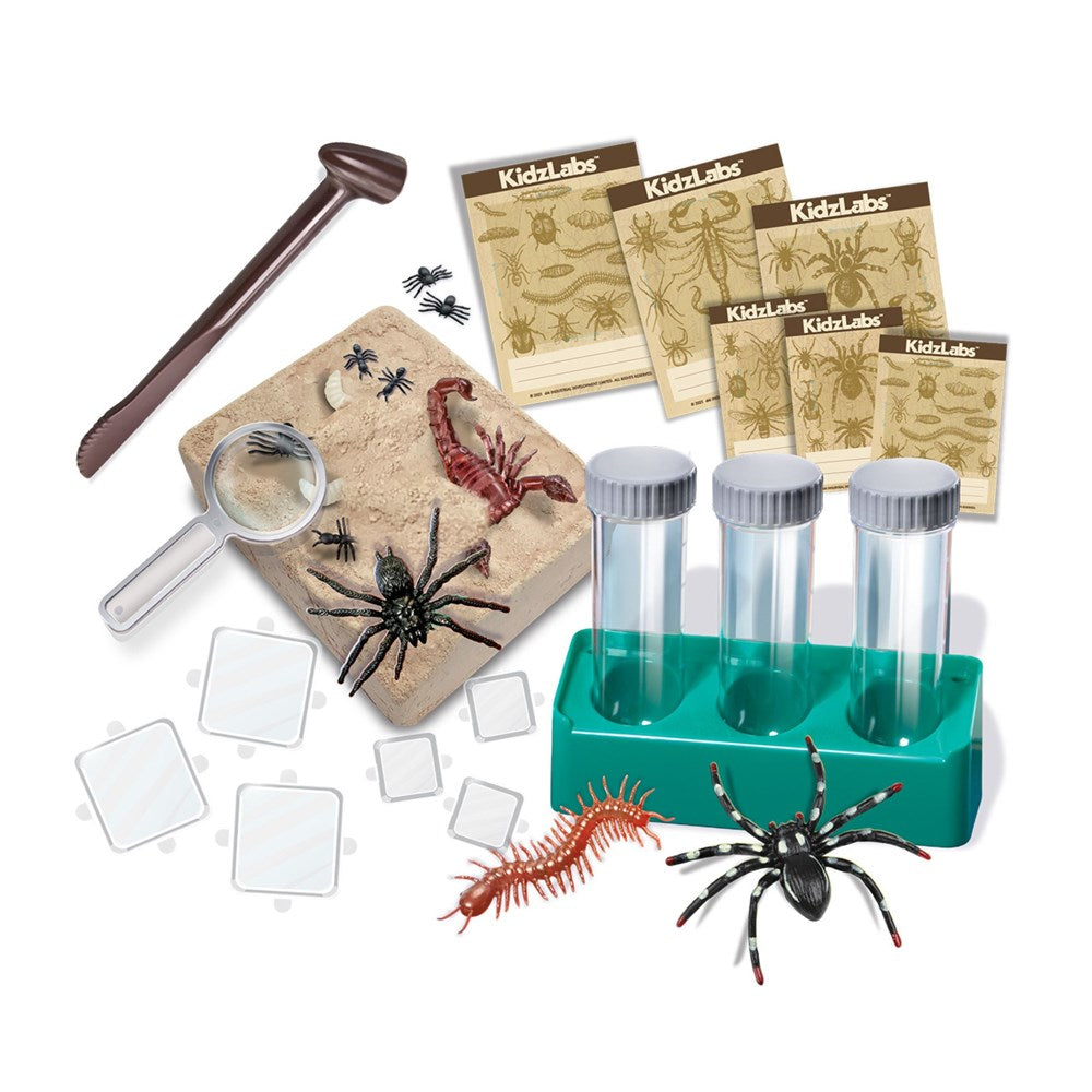 4M - KidzLabs - Creepy Crawly Digging Lab - Johnco