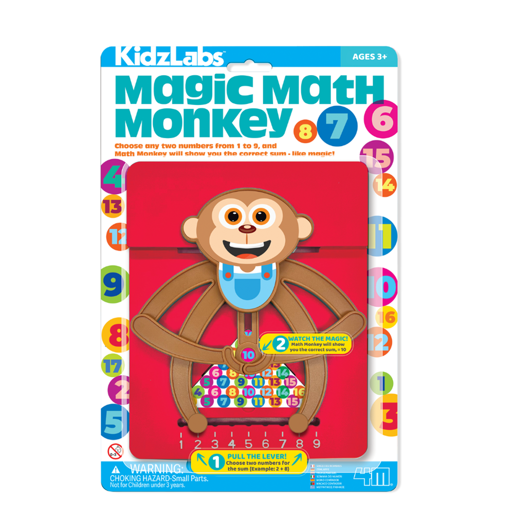 4M - KidzLabs - Magic Math Monkey