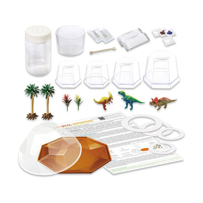 4M - Crystal Growing - Dinosaur Crystal Terrarium
