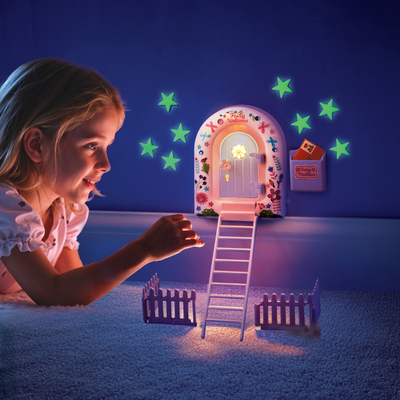 4M - KidzMaker - Starlit Light-Up Fairy Door
