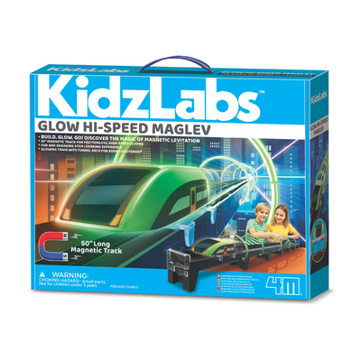 4M - KidzLabs - Glow Hi-Speed Maglev