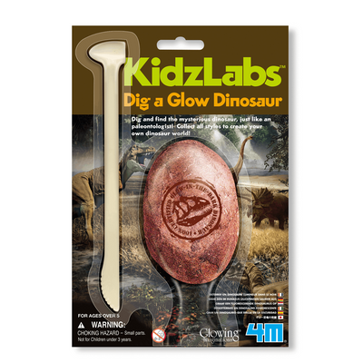 4M - Kidzlabs - Dig a Glow Dinosaur
