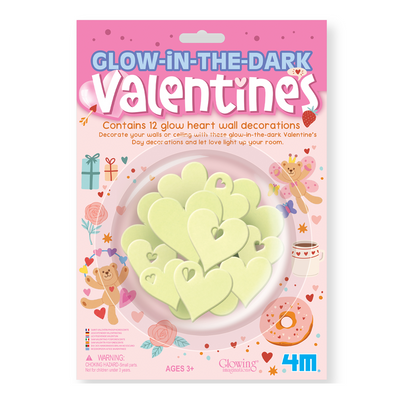 4M - Glow in the Dark Valentines Hearts