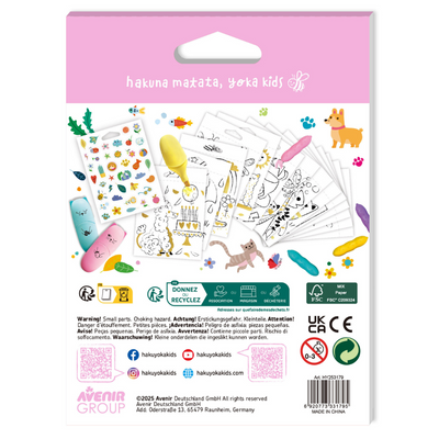 Haku Yoka - Mini Colouring Book  - Pets