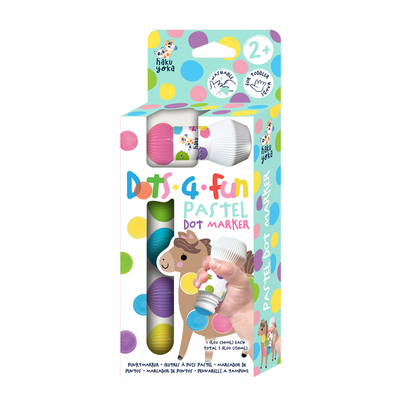 Haku Yoka - Dots 4 Fun - Gift Set - Pastel