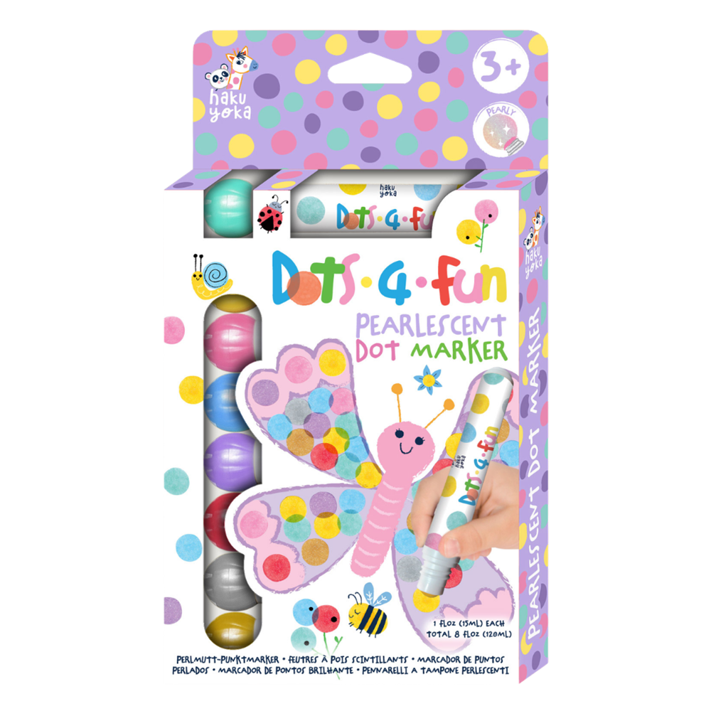 Haku Yoka - Dots 4 Fun - Pearlescent Dot Marker