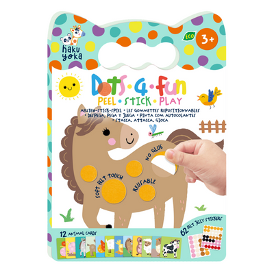 Haku Yoka - Dots 4 Fun - Peel Stick Play - Animals