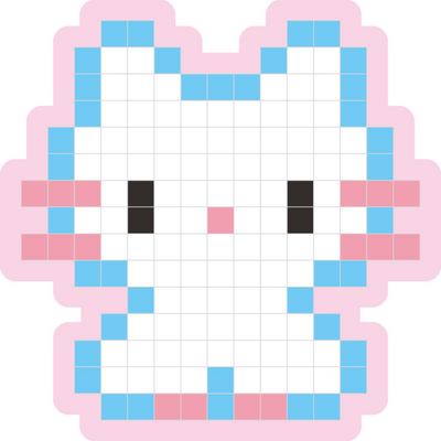 Haku Yoka - Play 'N' Colour - Kawaii Pixel Art