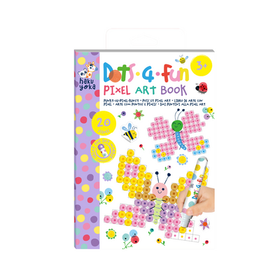 Haku Yoka - Dots 4 Fun - Pixel Art Book - Garden