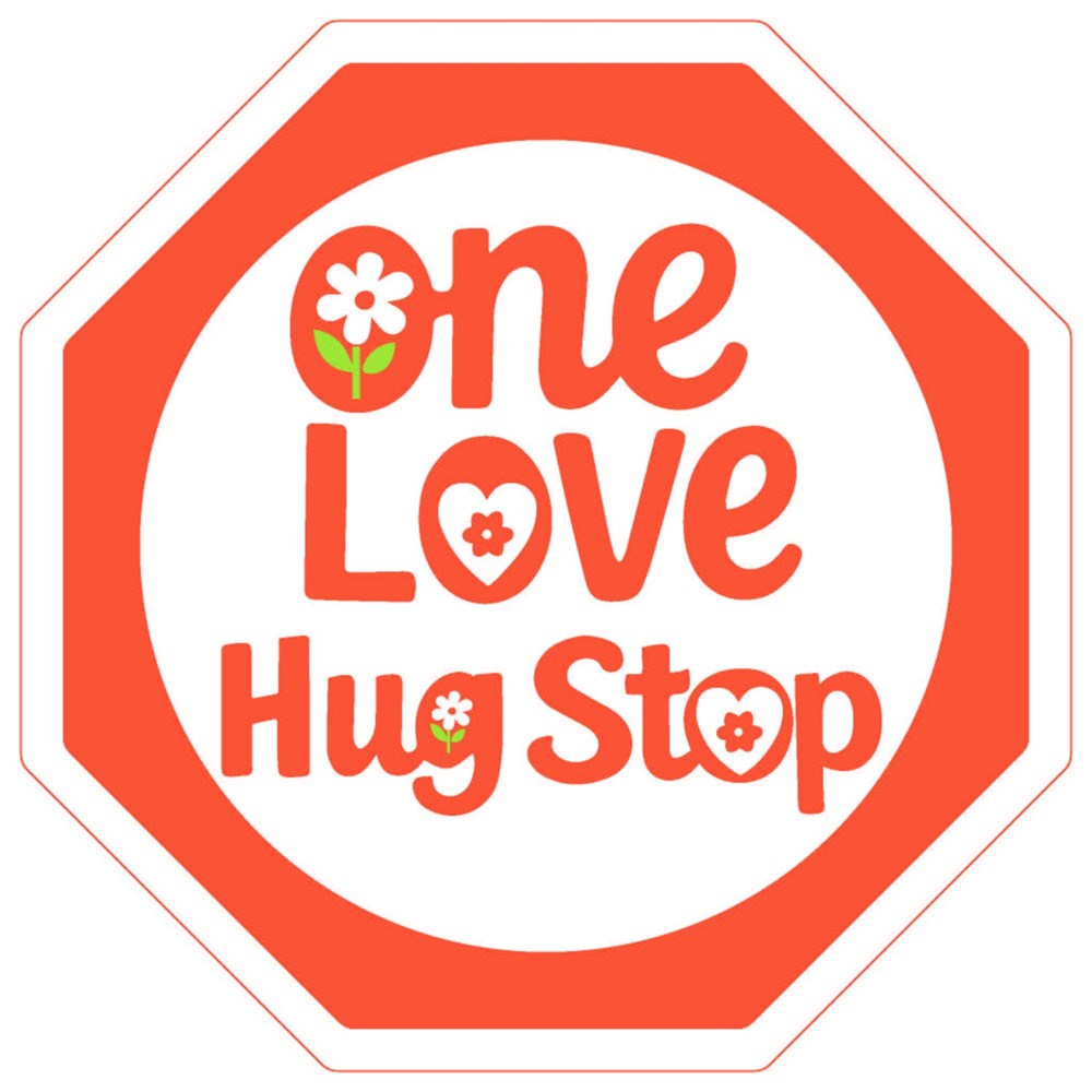 One Love - Shelf Wobbler - Hug Stop