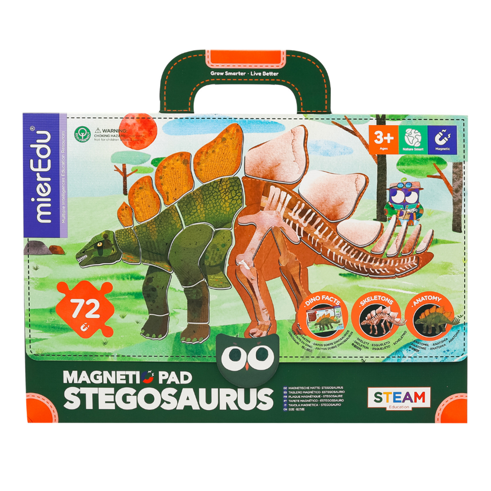 mierEdu - Magnetic Pad - Stegosaurus