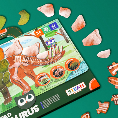 mierEdu - Magnetic Pad - Stegosaurus