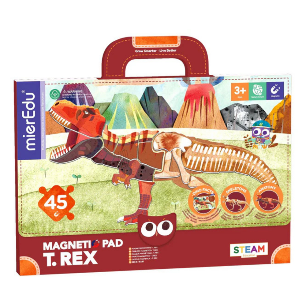 mierEdu - Magnetic Pad - Tyrannosaurus