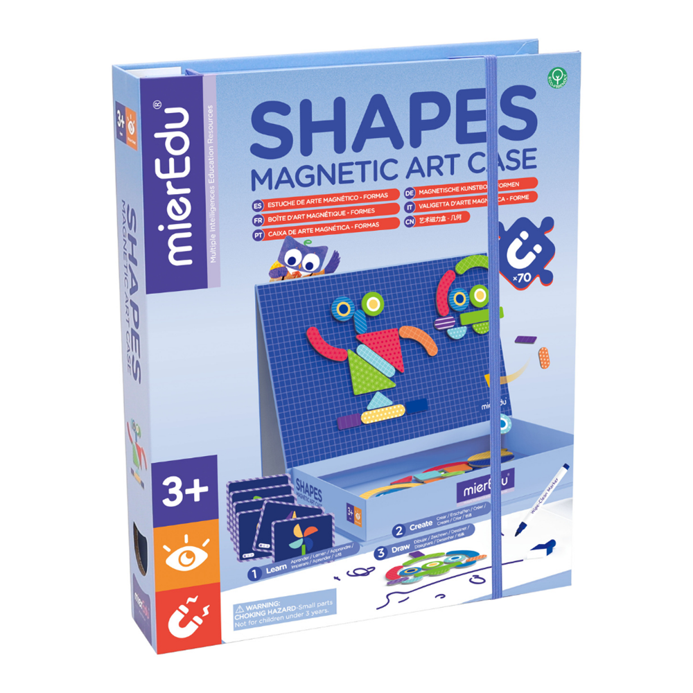 mierEdu - Magnetic Art Case - Shapes
