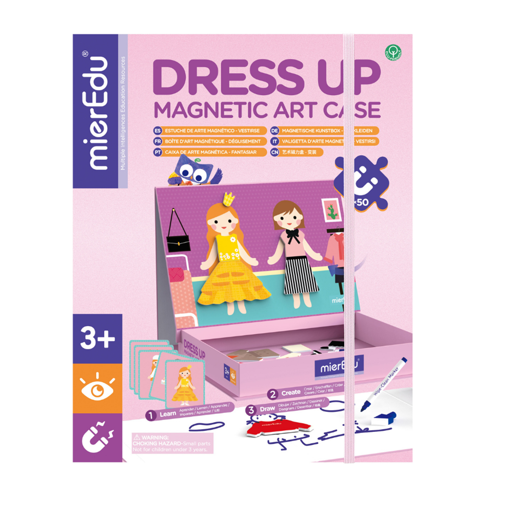 mierEdu - Magnetic Art Case - Dress Up