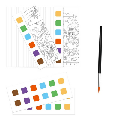 mierEdu - Pocket Watercolour Painting Book - Classical Fairy Tales