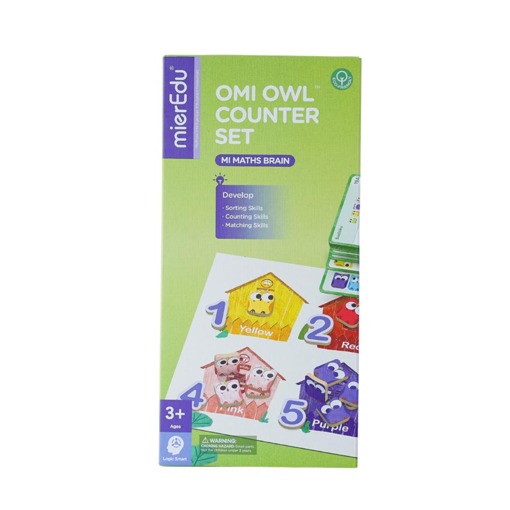 mierEdu - MI Maths Brain - Omi Owl Counter Set