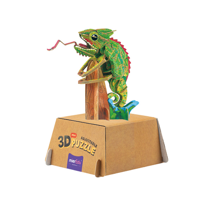 mierEdu - Adjustable 3D Puzzle - Chameleon Mini
