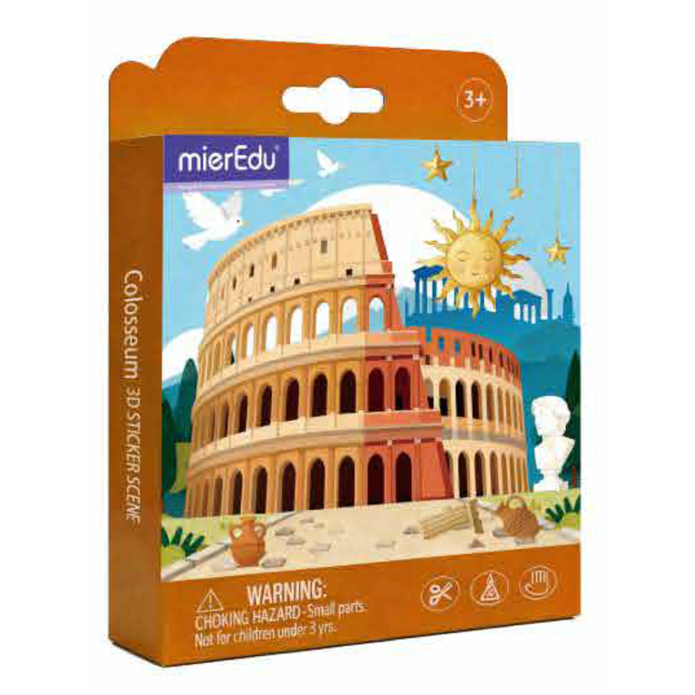 mierEdu - 3D Magnet - Travel - Rome Colosseum