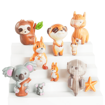 mierEdu - 3D Sticker - Australian Animals - 6pcs Display