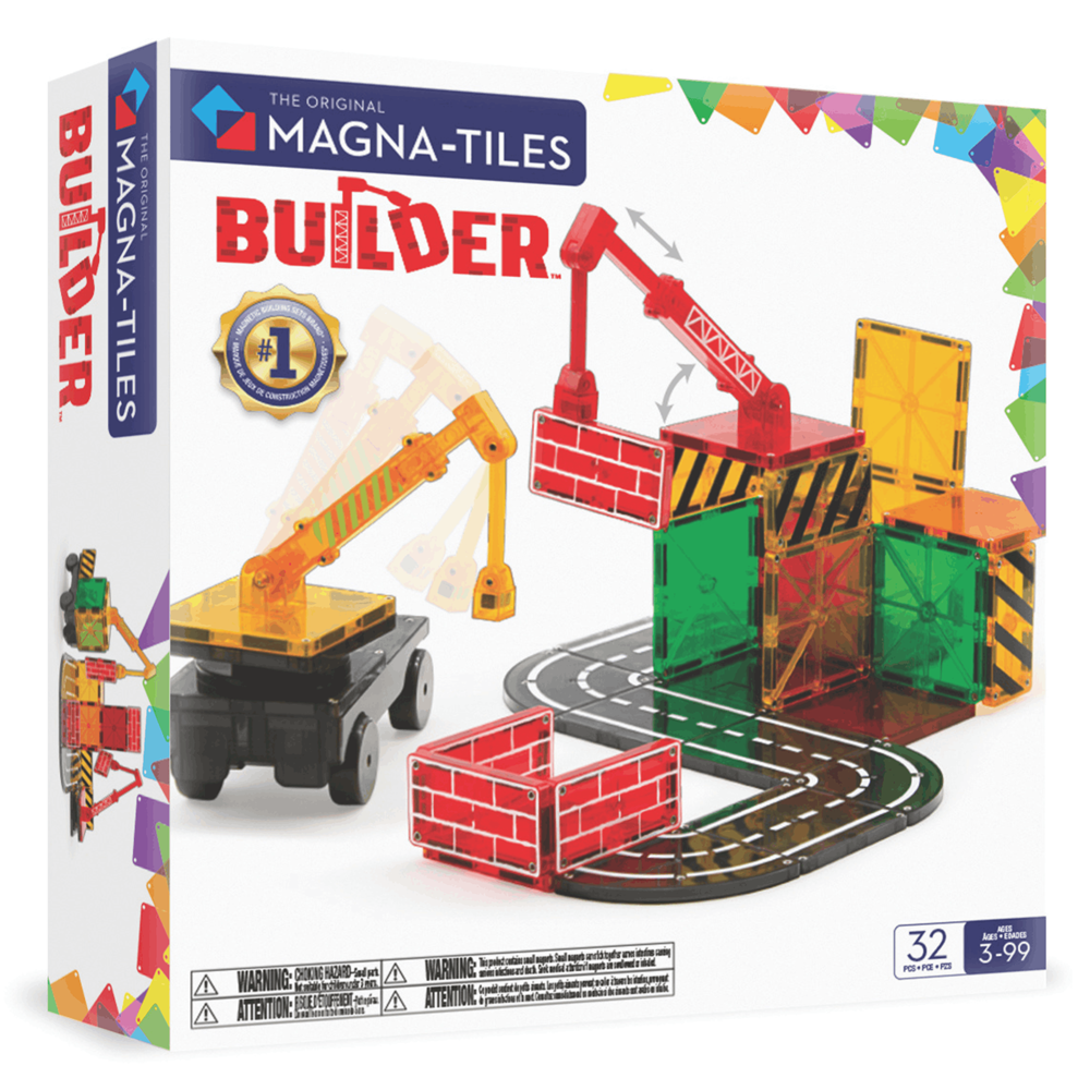 MAGNA-TILES - Builder - 32 Piece Set