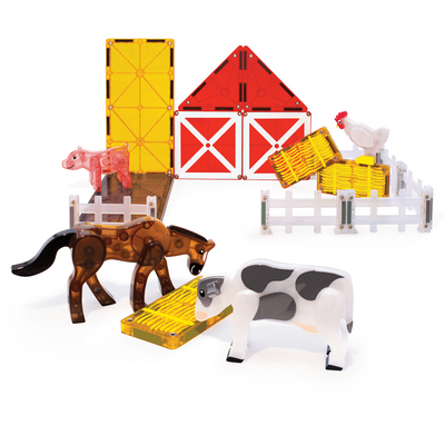 MAGNA-TILES - Farm Animals - 25 Piece Set