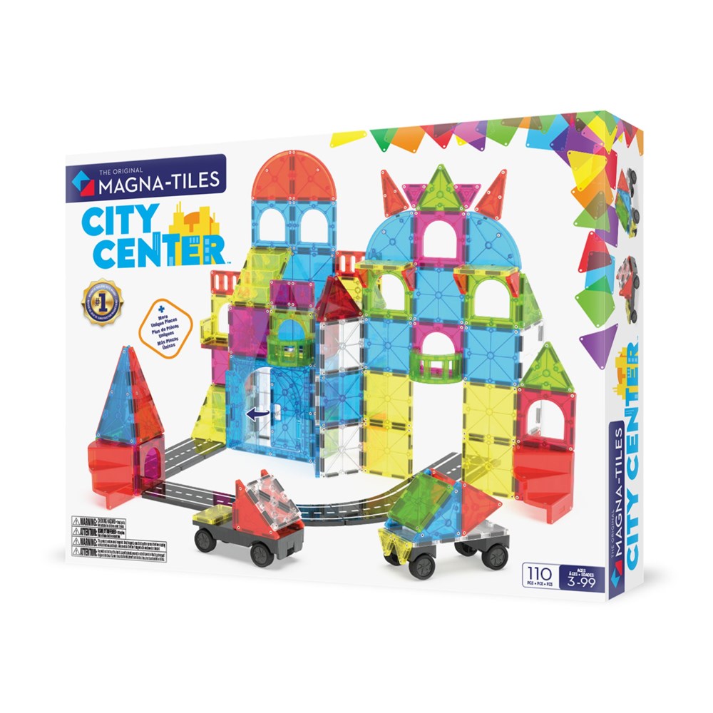MAGNA-TILES - City Centre - 110 Piece