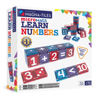 MAGNA-TILES - MicroMAGS - Learn Numbers