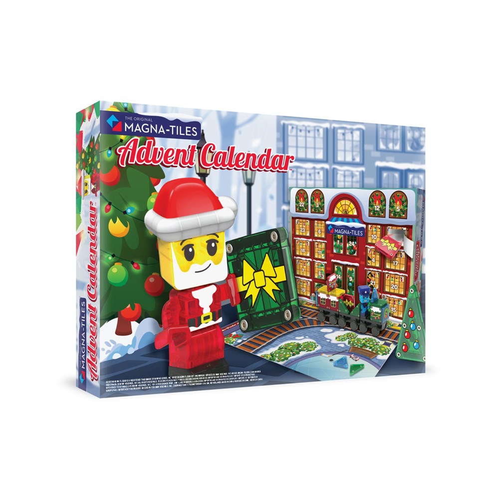 MAGNA-TILES - microMAGS - Advent Calendar - 34 Piece Set