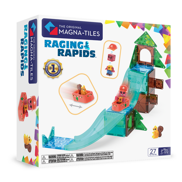 MAGNA-TILES - Raging Rapids - 27 Piece - Johnco
