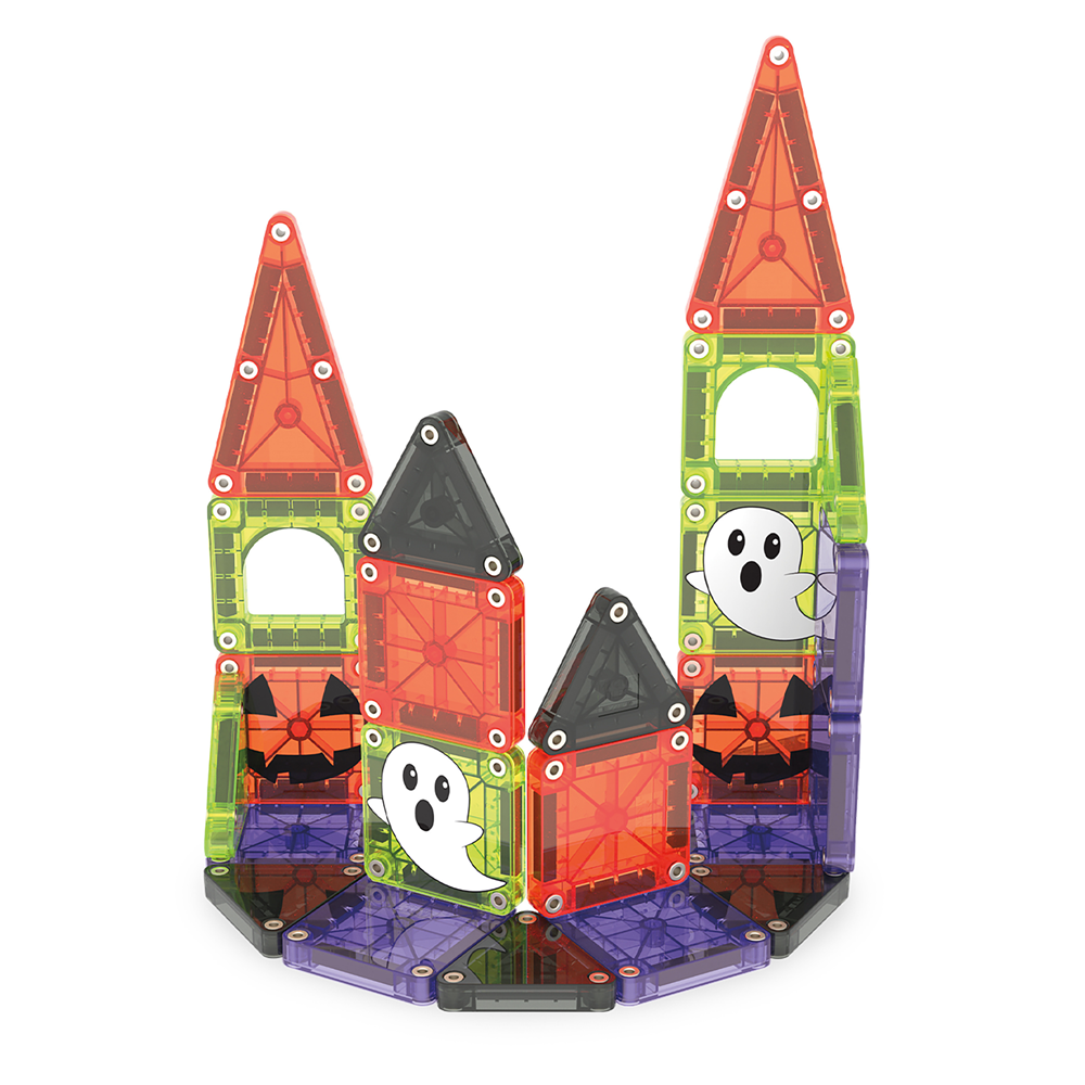MAGNA-TILES - microMAGS - Spooky Travel Set - 24 Piece Set - Johnco