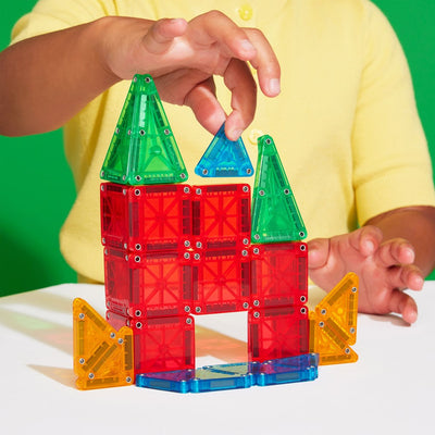 MAGNA-TILES - microMAGS Travel Set - 26 Piece Set - 12 Unit Counter Display