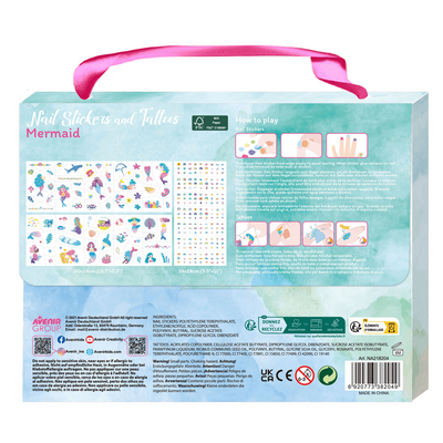 Avenir - Nail Stickers and Tattoos - Mermaids