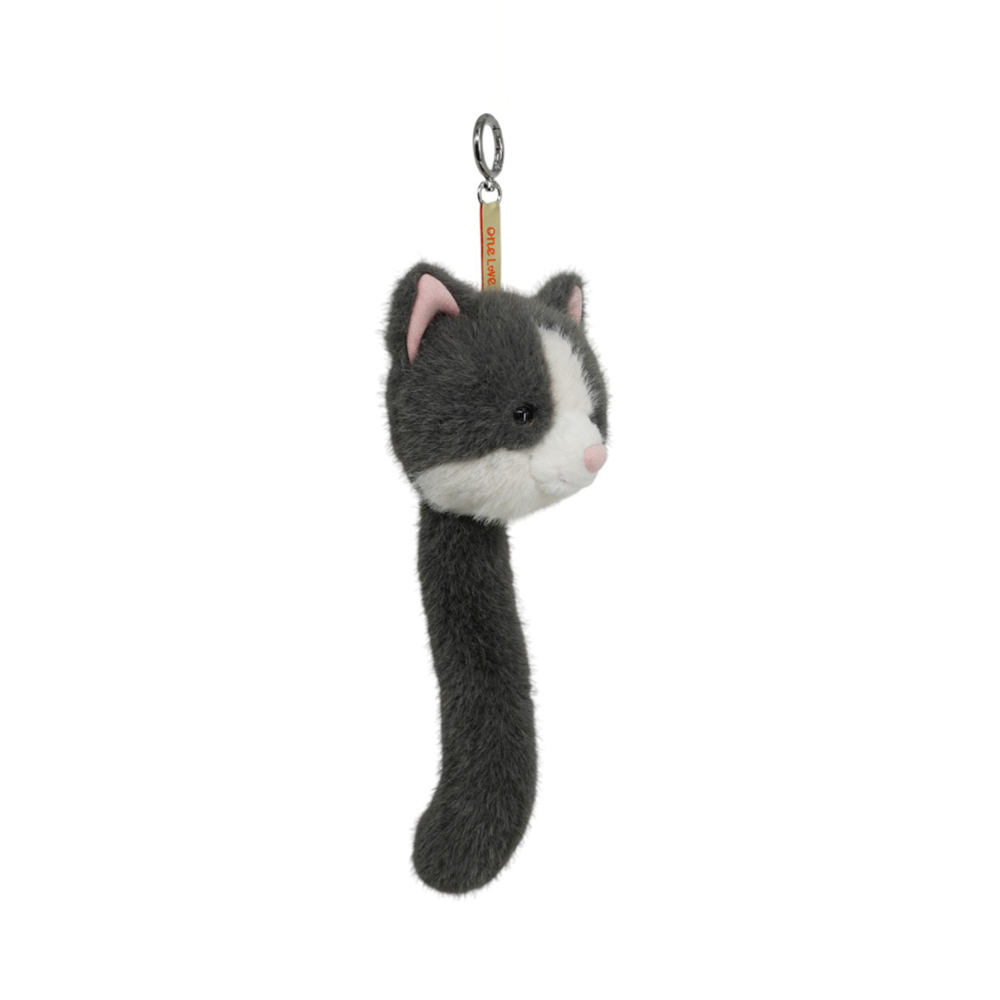 One Love - Charm - Misty Grey Cat