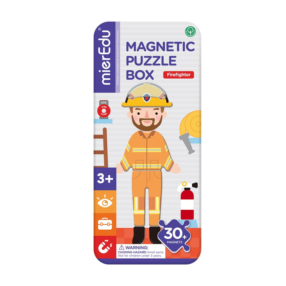 mierEdu - Magnetic Puzzle Box - Fire Fighter