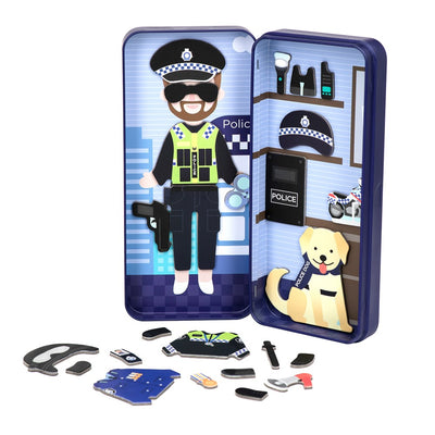 mierEdu - Magnetic Puzzle Box - Police Officer