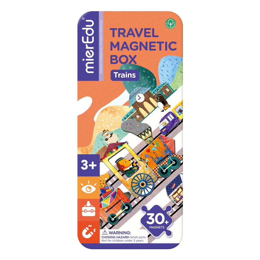 mierEdu - Travel Magnetic Box - Trains
