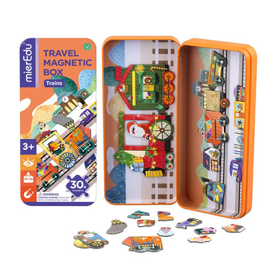mierEdu - Travel Magnetic Box - Trains