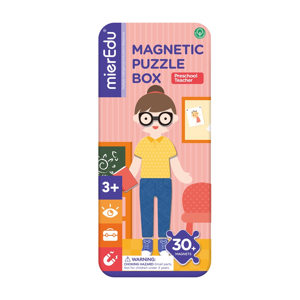mierEdu - Magnetic Puzzle Box - Preschool Teacher