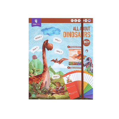 mierEdu - Magnetic Puzzle - All About - Dinosaurs