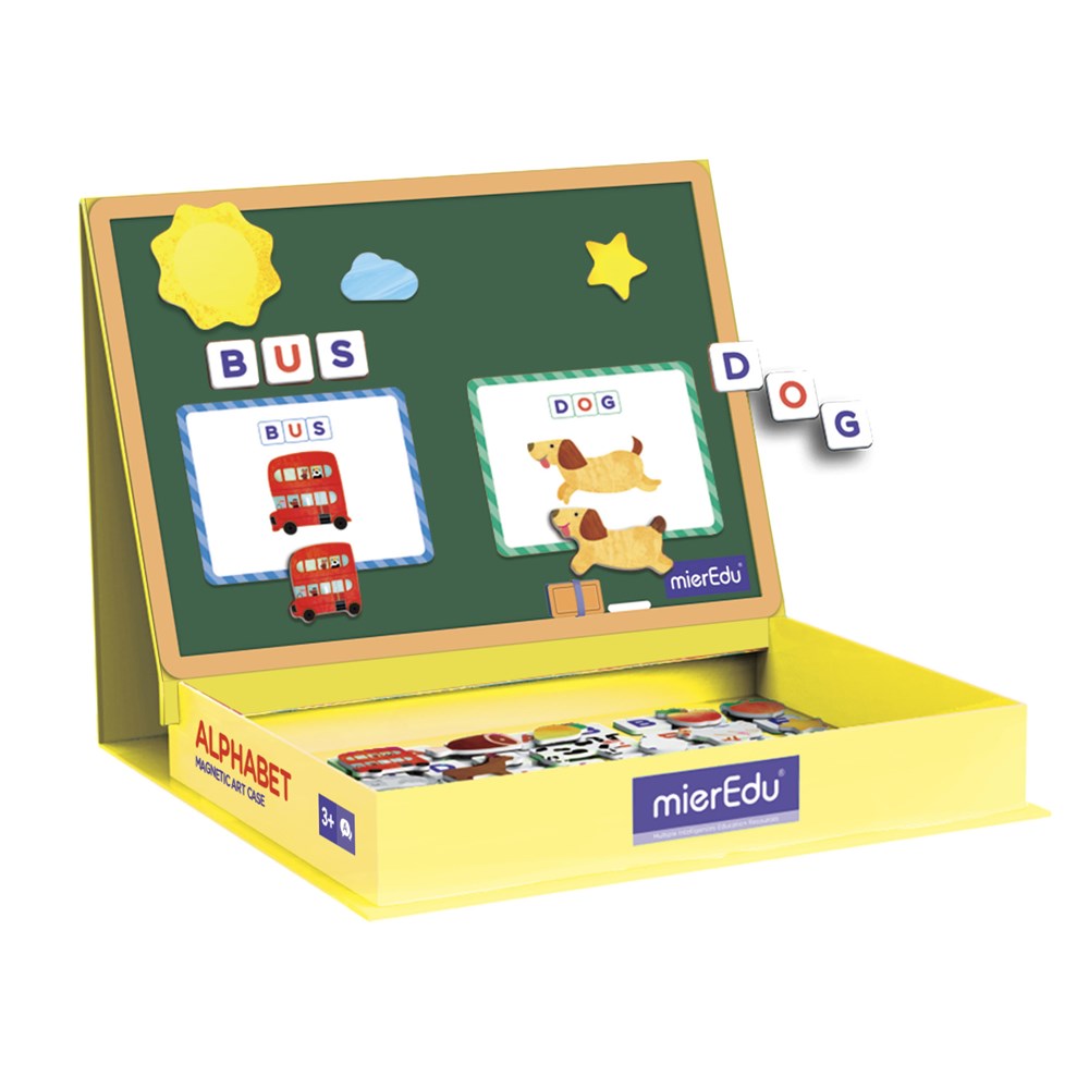 mierEdu - Magnetic Art Case - Alphabet