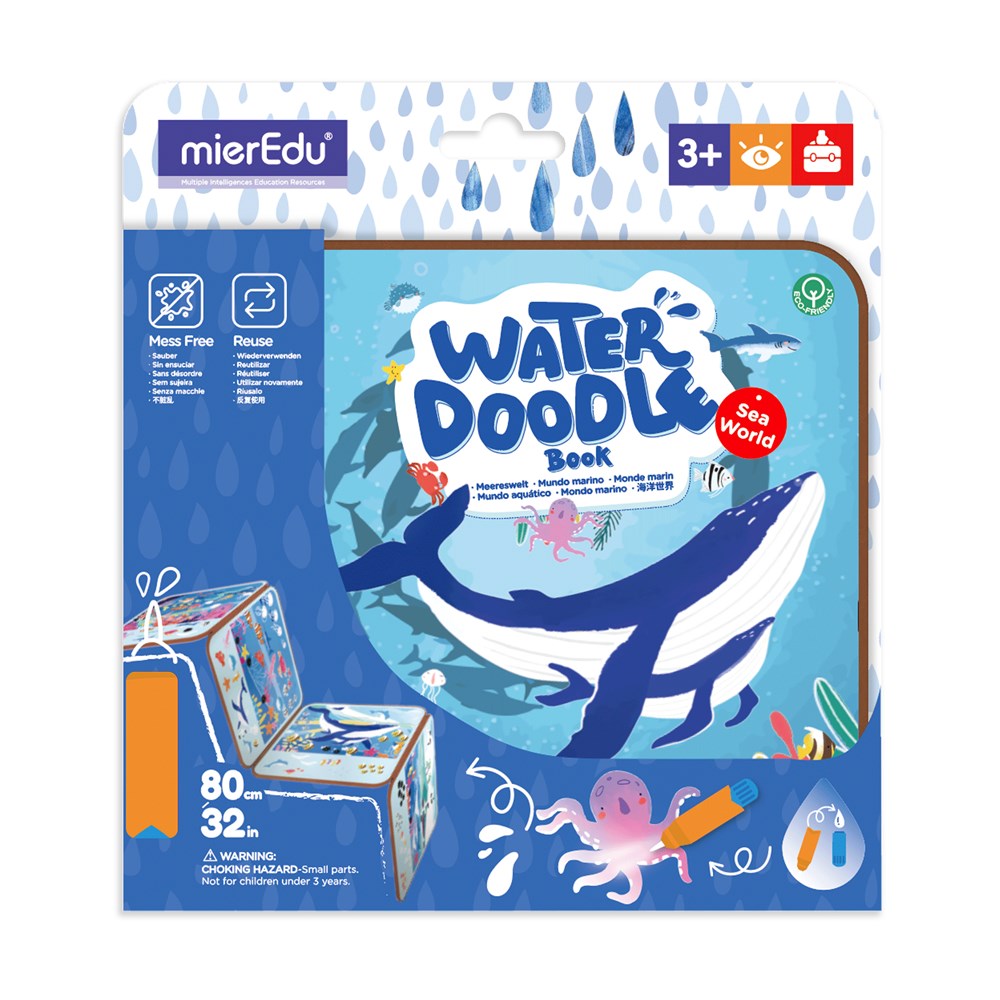 mierEdu - Water Doodle Book - Sea World