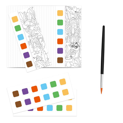 mierEdu - Pocket Watercolour Painting Book - Animal Friends