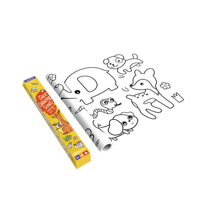 mierEdu - Giant Colouring Scroll - Animals