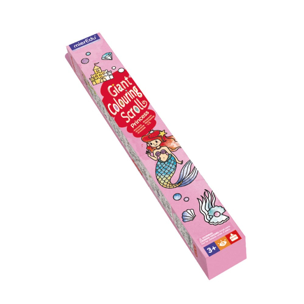 mierEdu - Giant Colouring Scroll - Princess