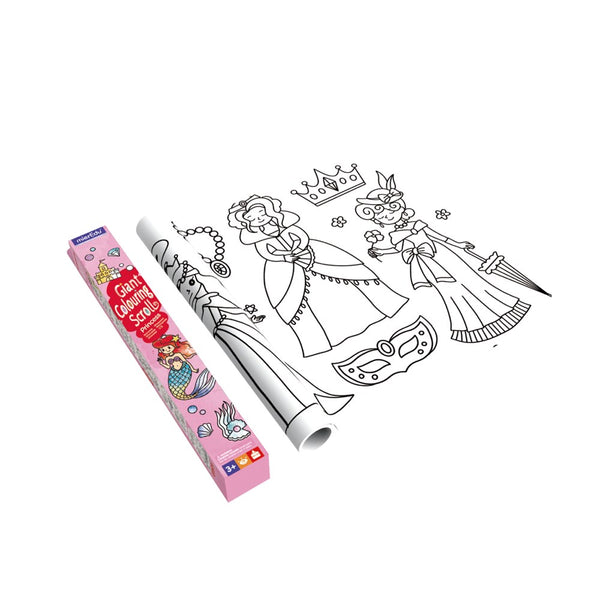 mierEdu - Giant Colouring Scroll - Princess - Johnco
